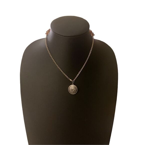 Dior Brown Beaded Choker - Picture 1 of 5